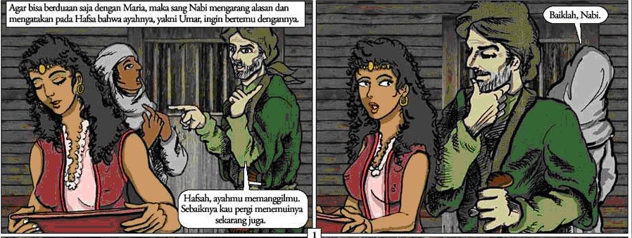 Komik Nabi versi indonesia  Keceriahan Dan Kesunyian